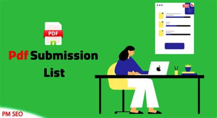 PDF Submission List: Track & Access Your Files Easily