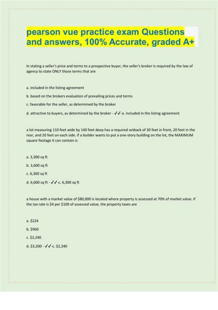 Pearson VUE CBT Mock Test PDF: Practice Papers for VET Success