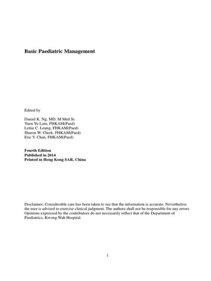 Pediatric Management Guidelines PDF: Essential Clinical Protocols