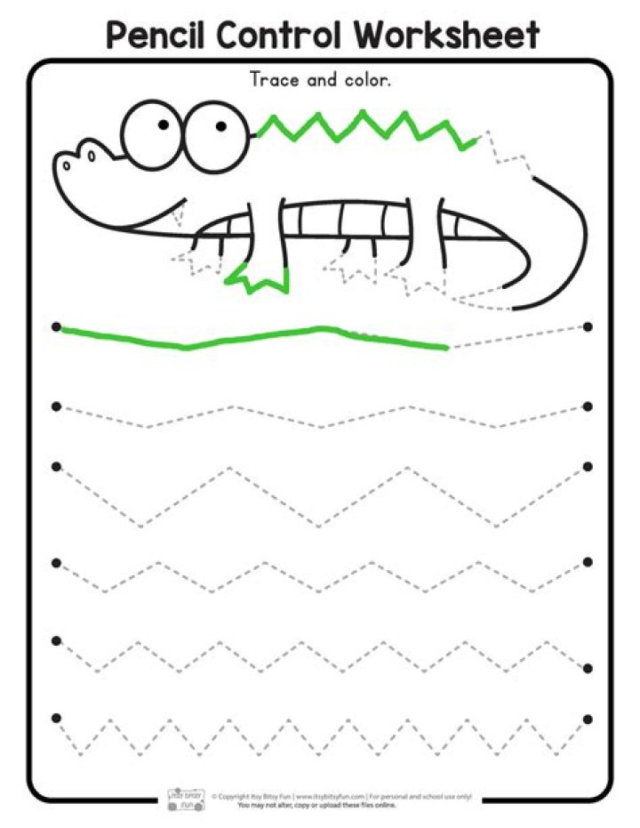 Boost Fine Motor Skills with Pencil Grip Activities Worksheets PDF
