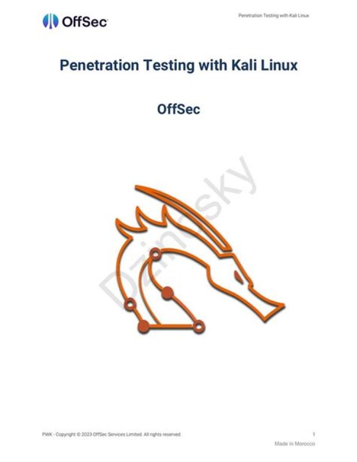Penetration Testing with Kali Linux PDF Guide: Step-by-Step Practice