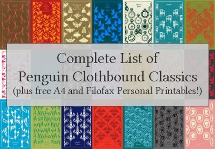 Penguin Clothbound Classics Full List PDF: Complete Collection