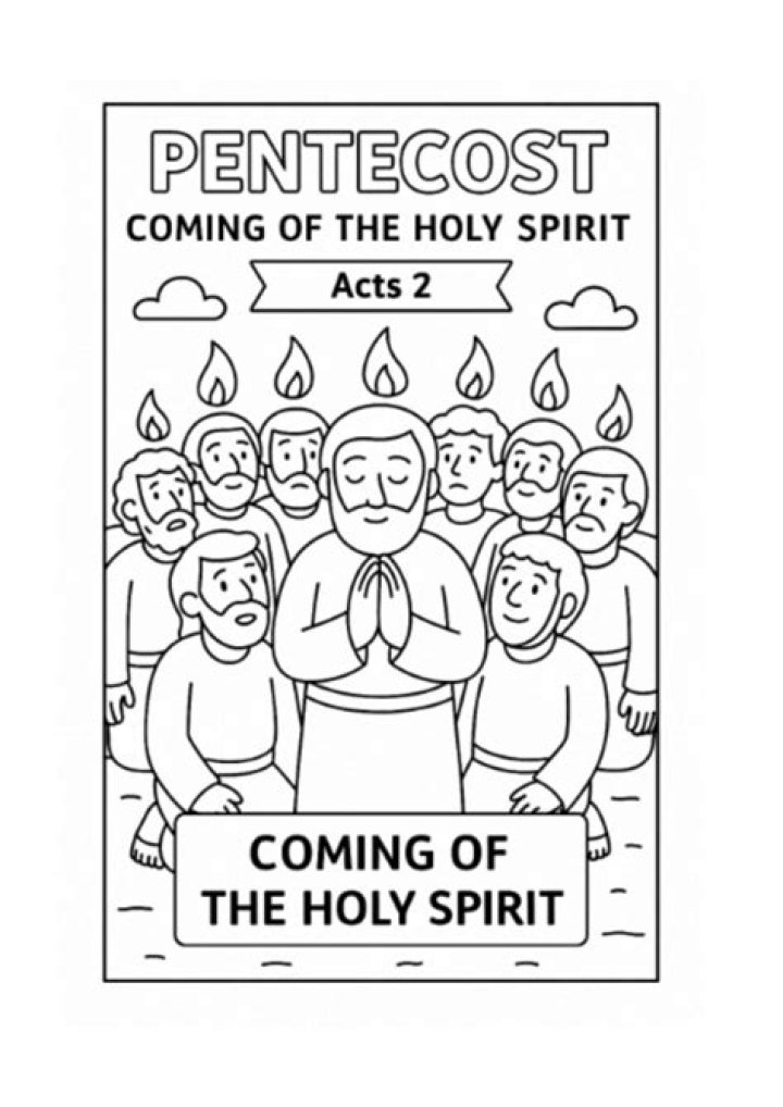 Free Pentecost Worksheets PDF – Printable Activities for Church & Classroom