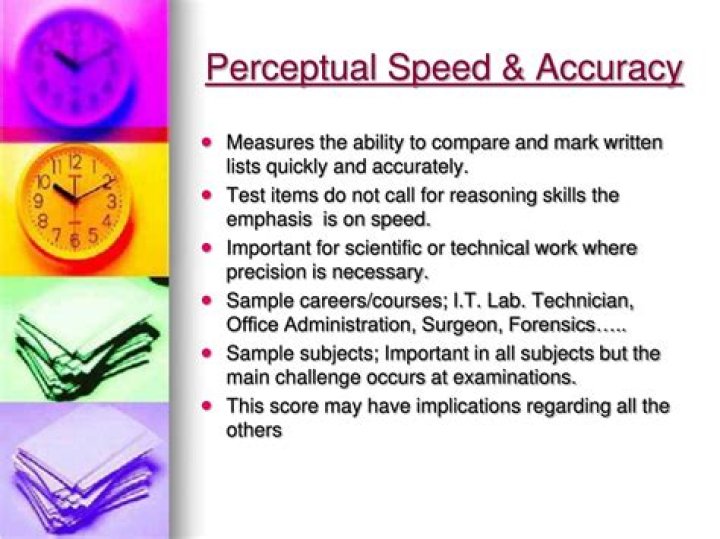 Perceptual Speed & Accuracy Test PDF – Measure Your Cognitive Performance