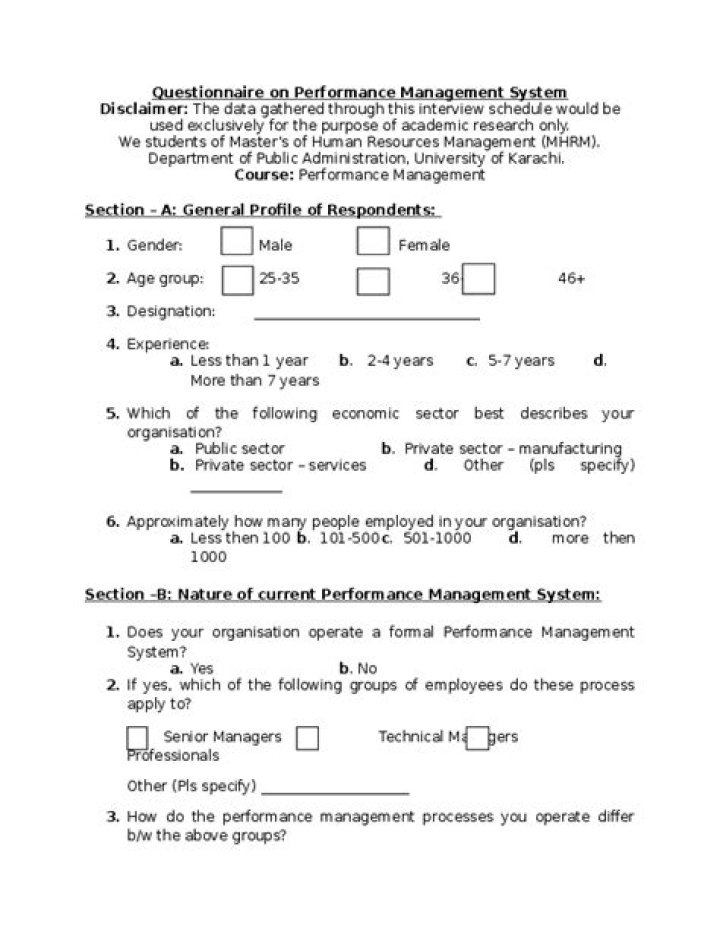 Download the Performance Management Questionnaire PDF for Effective Feedback