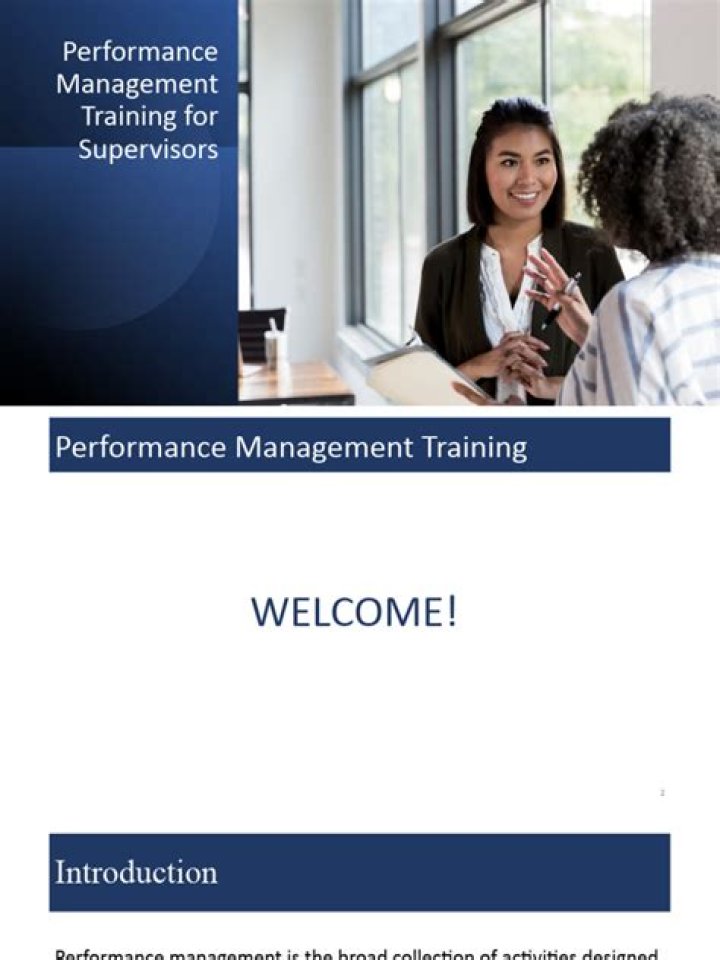 Top Performance Management Training PDF for Better Results