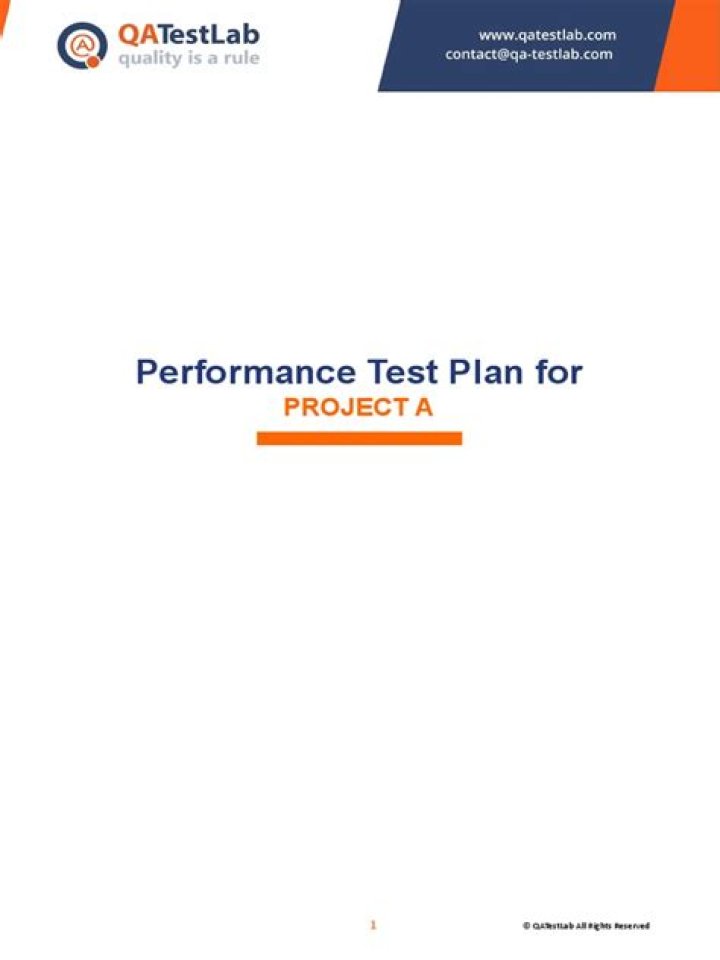 Performance Test Plan PDF: Comprehensive Guide for Testing Success
