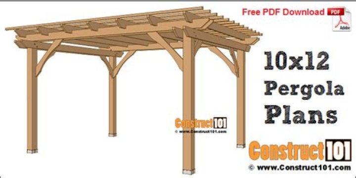 Free Pergola Plans PDF: Build Your Own Outdoor Oasis for Free
