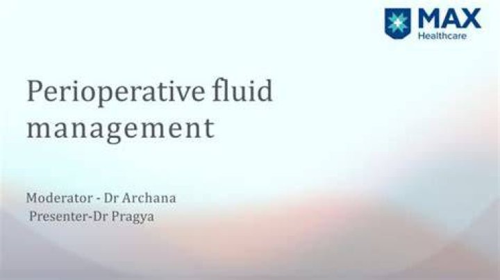 Perioperative Fluid Management PDF: Optimize Patient Outcomes