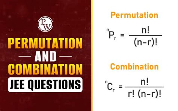 IIT JEE Permutation and Combination Questions PDF for NEET Aspirants