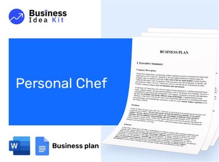 Start Your Personal Chef Business with a Professional Business Plan PDF