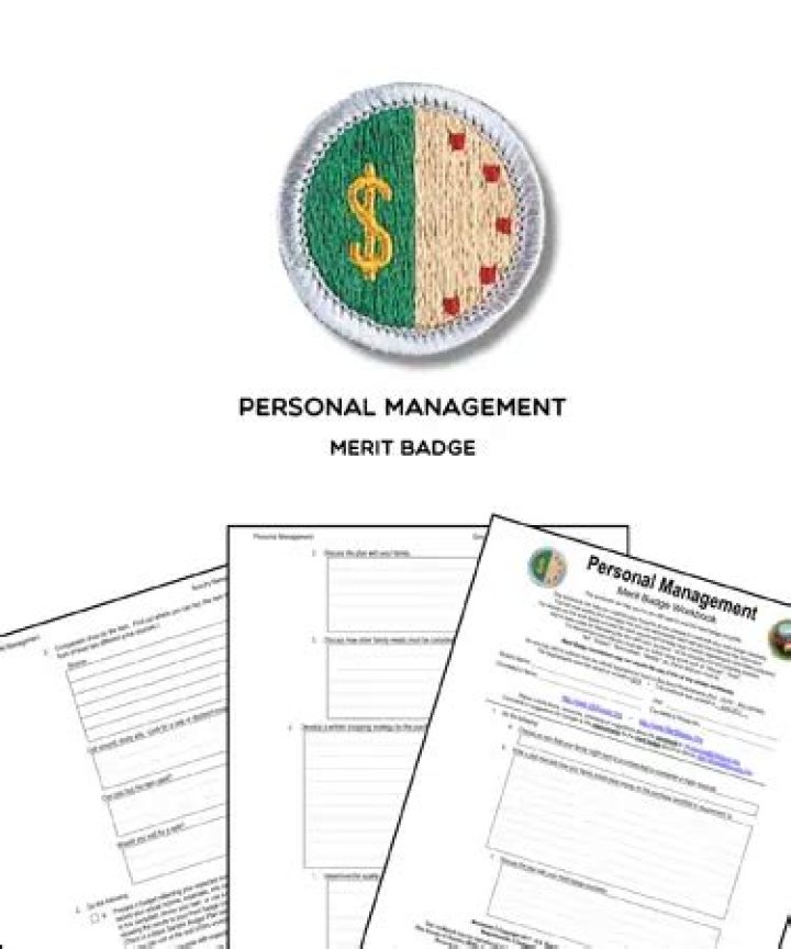 Personal Management Merit Badge Requirements PDF: Key Guidelines & Checklist