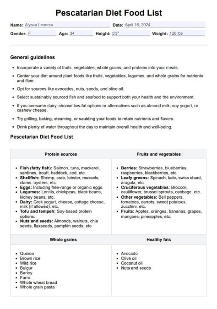 Pescatarian Bodybuilding Diet Plan PDF: Gain Muscle & Stay Plant-Powered