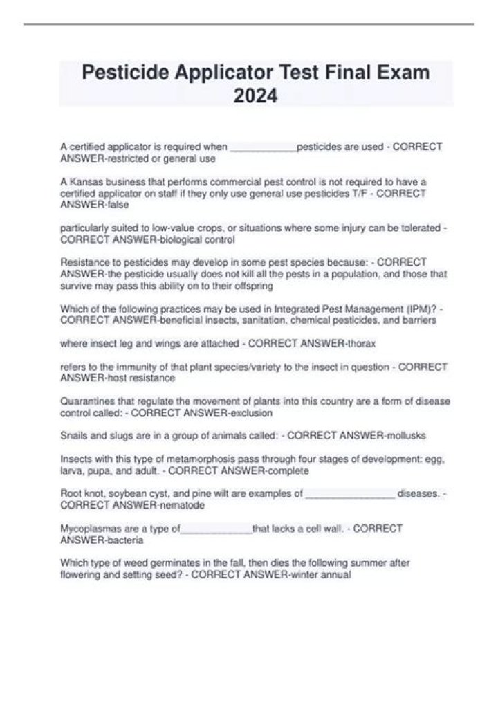2024 Pesticide Cart List: Complete PDF Guide for Safe Application