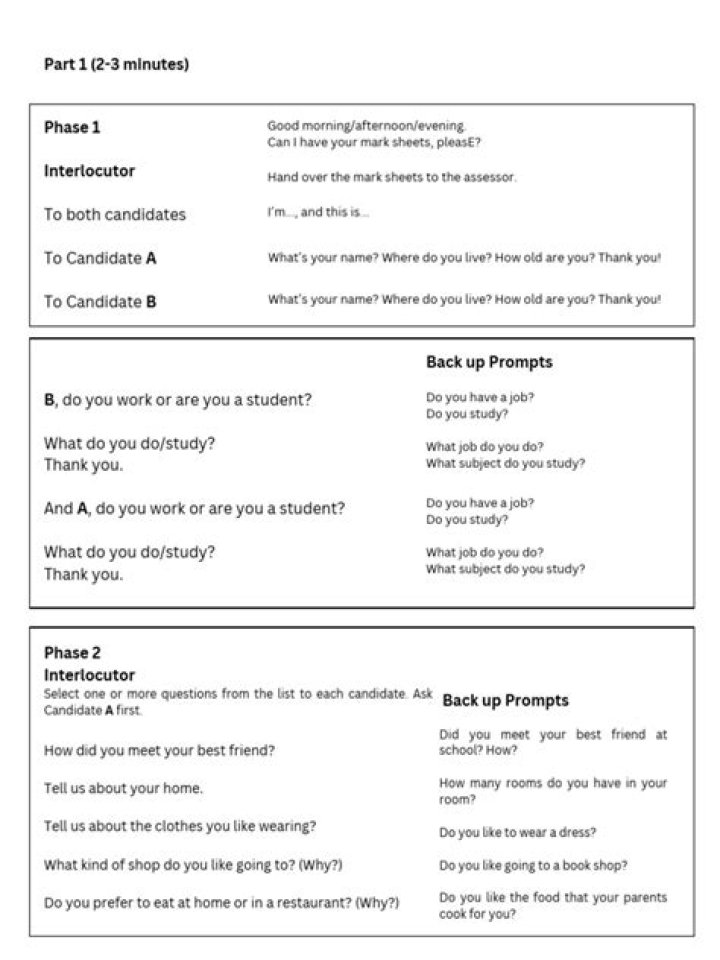 Pet Speaking Test PDF: Improve Your Pet's Communication Skills