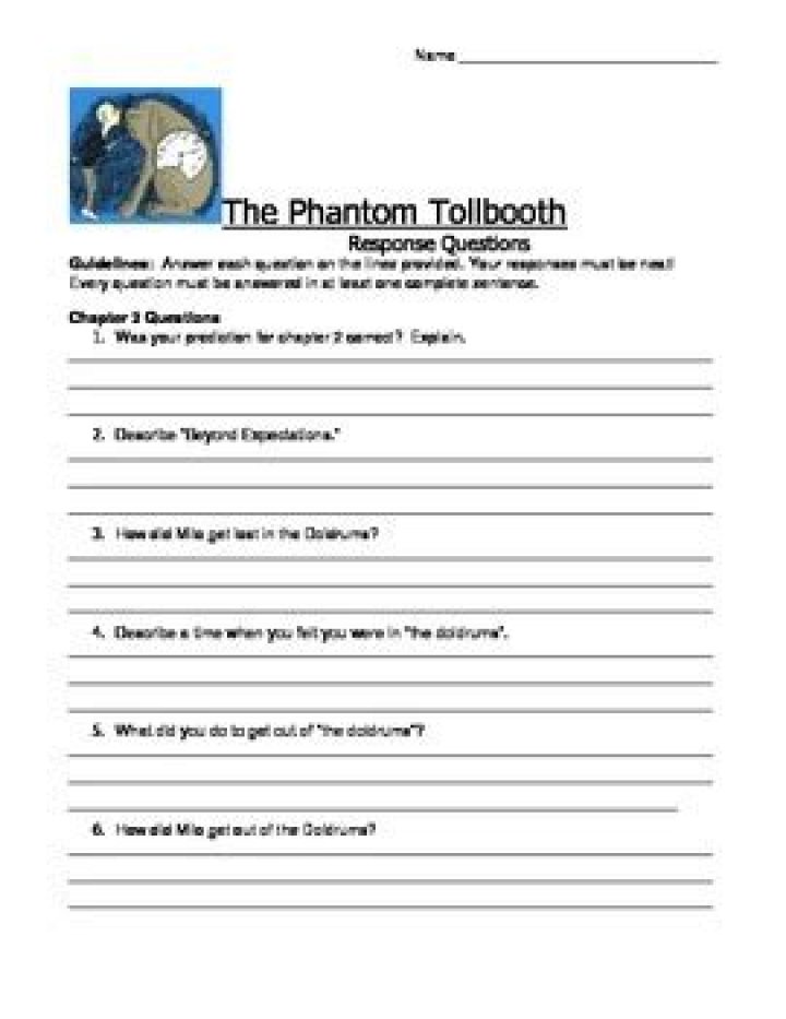 Phantom Tollbooth Questions & Answers PDF: Complete Guide