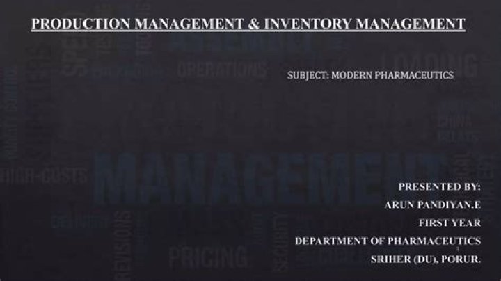 Pharmaceutical Production Management PDF: Comprehensive Guide