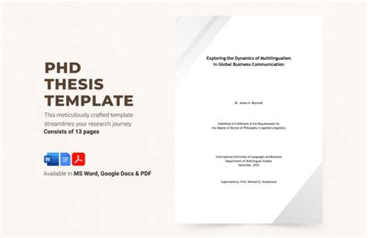 Top PhD Thesis Topics in Management: Free PDF Guide