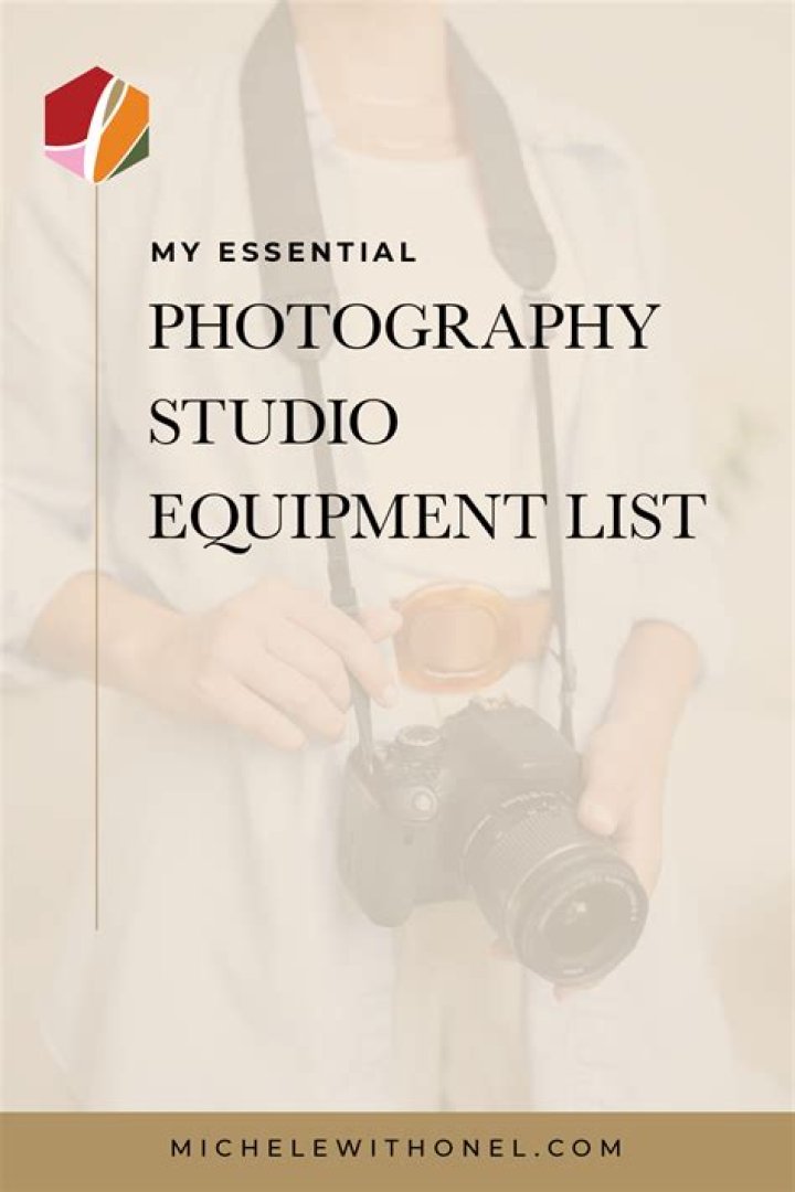 Complete Photography Equipment List PDF for Beginners