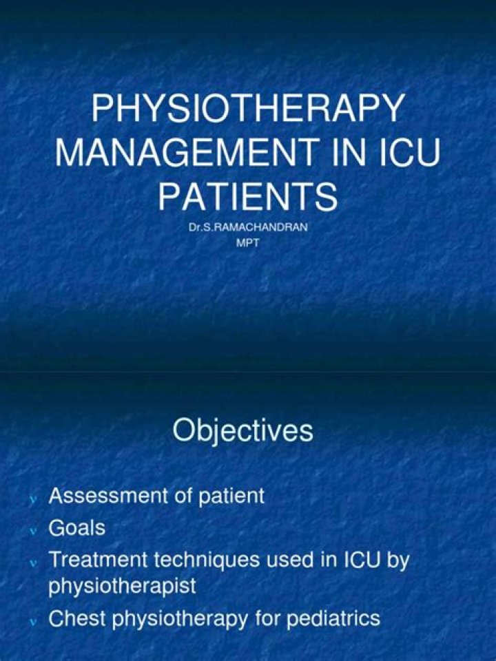 Physiotherapy Management in ICU: Essential PDF Guidelines for Recovery