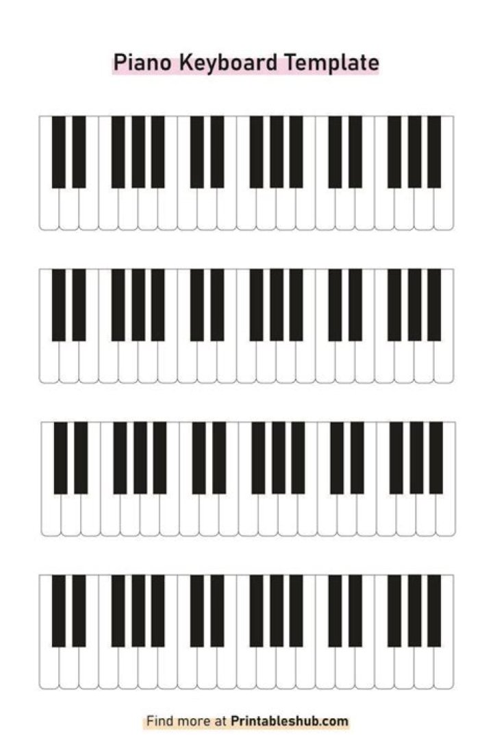 Free Piano Keyboard Worksheet PDF: Practice & Learn to Play