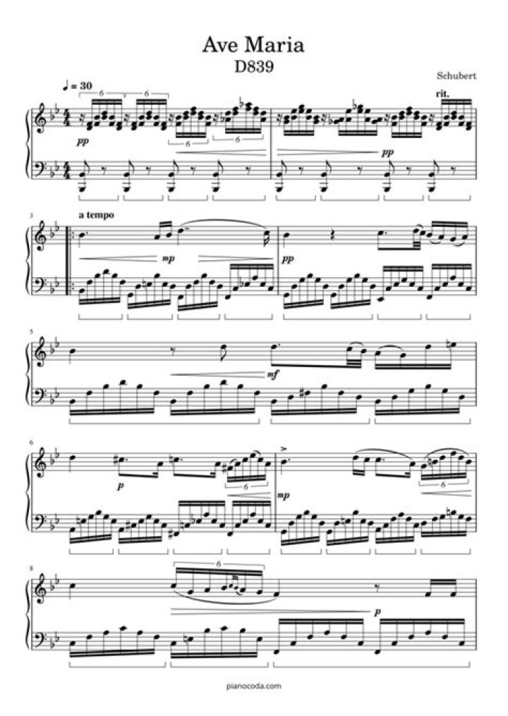Download Free Classical Piano Sheet Music PDF