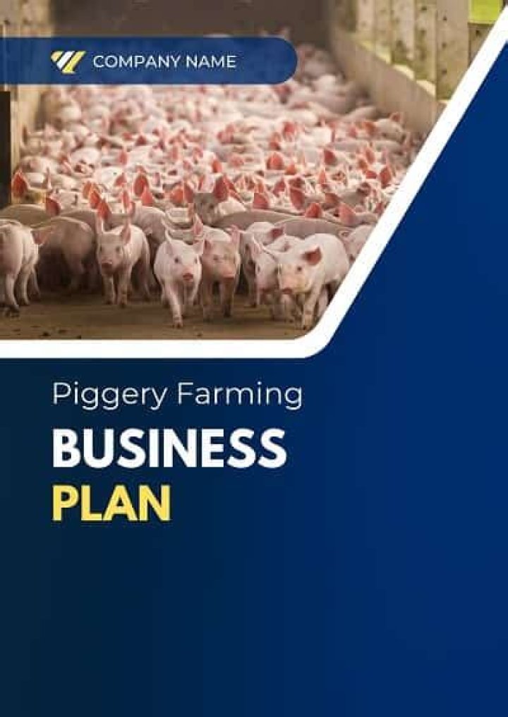 Piggery Business Plan Sample PDF for Success