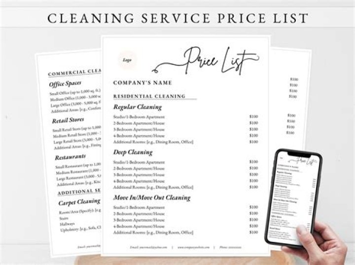 Pilgrim Cleaners Price List PDF – Affordable Professional Cleaning Rates