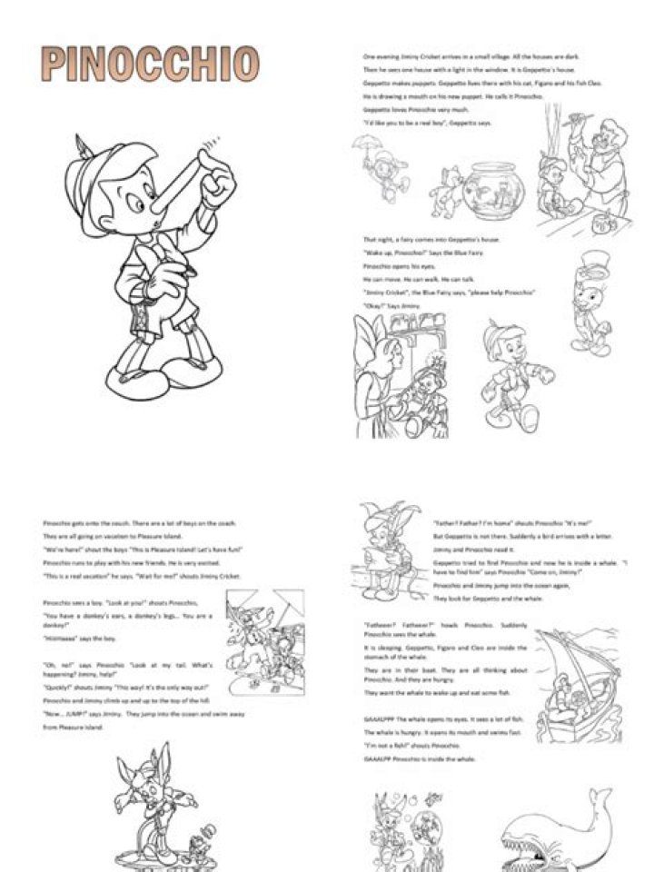 Pinocchio Testo Originale PDF: Leggi la Storia Classica in Lingua Originale