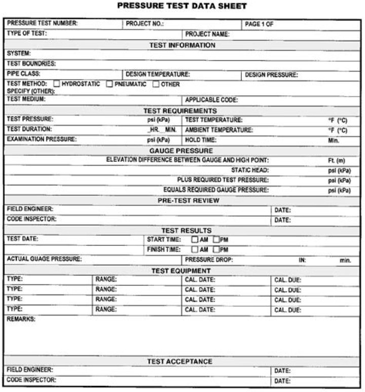 Pipe Pressure Testing Standards PDF: Compliance & Safety Guidelines