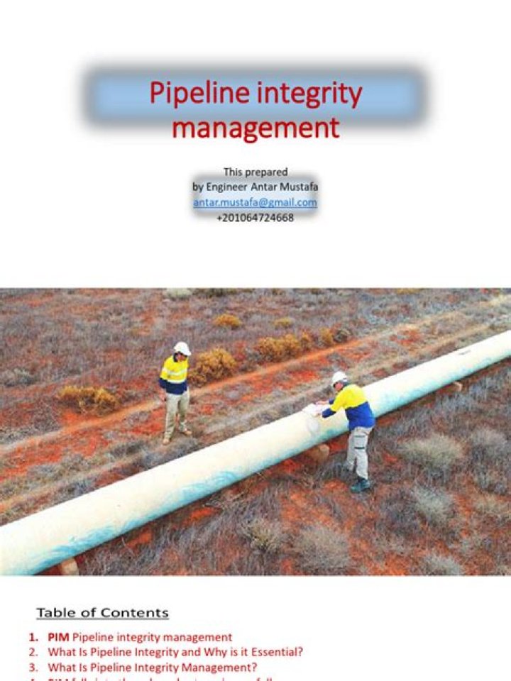 Pipeline Integrity Management PDF: Essential Safety & Compliance Guide