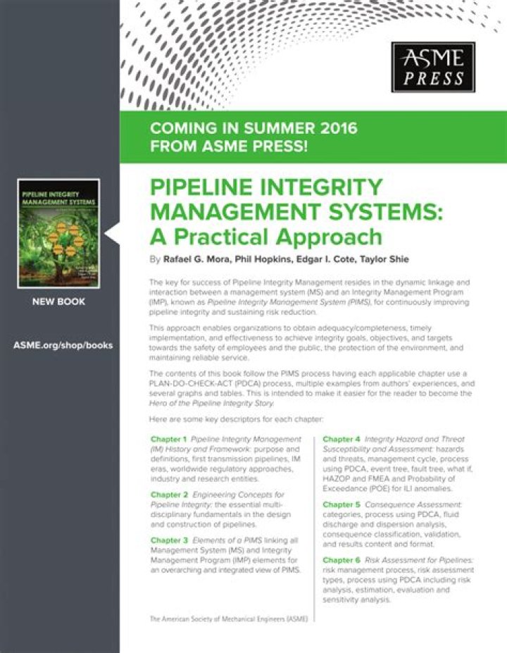 Pipeline Integrity Management Systems: A Practical Approach PDF Guide