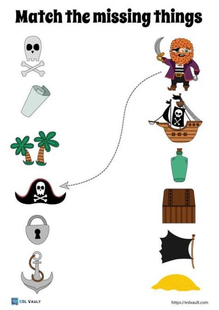 Free Pirate Worksheets PDF for Kids – Printable Learning Fun