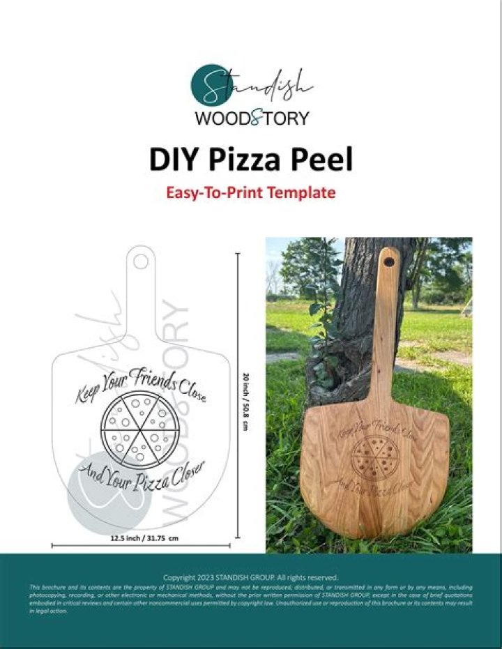 Pizza Peel Plans PDF: Easy DIY Bakery Designs for Perfect Crusts