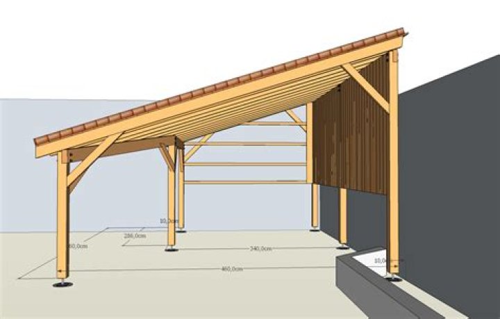 Plan Carport Bois Gratuit PDF – Téléchargez le Modèle Gratuit