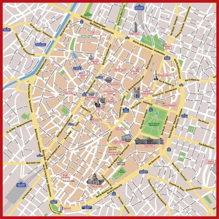 PDF Plan Centre Ville Bruxelles – Complete Urban Guide