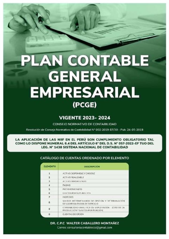 Plan Contable General Empresarial 2024 PDF: Guía Completa para la Contabilidad Empresarial