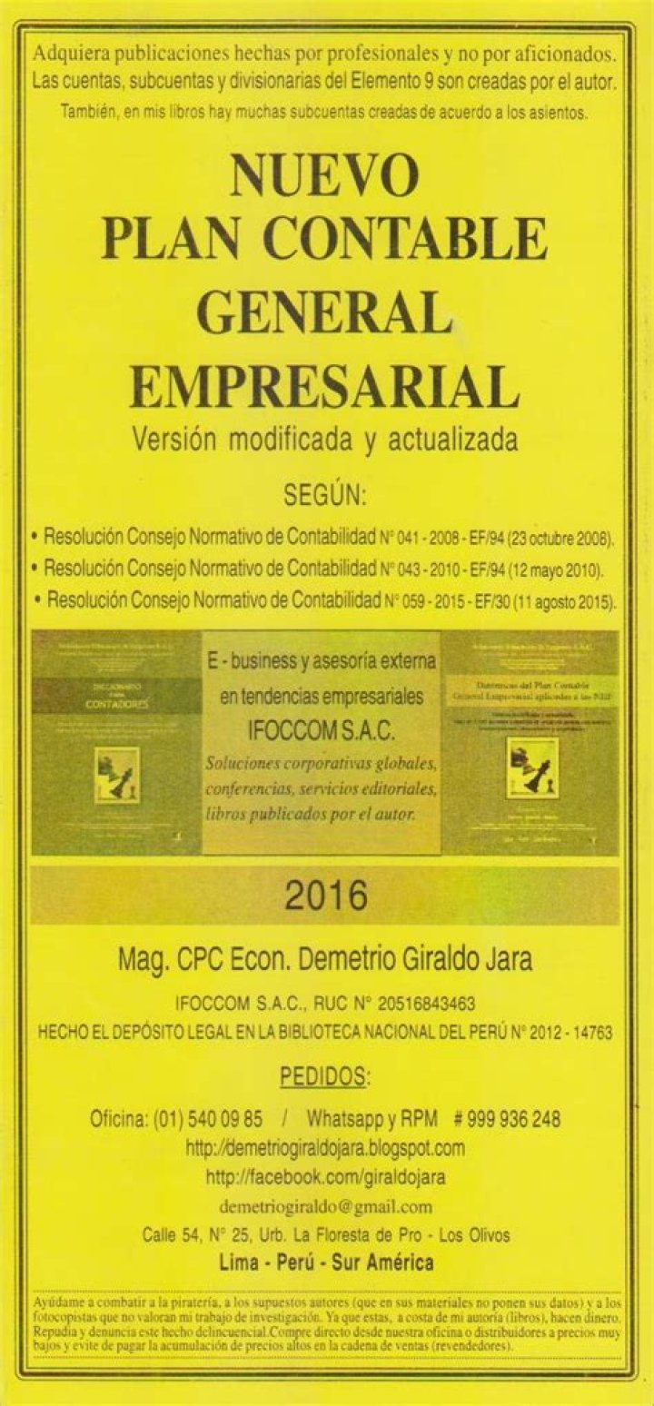 Plan Contable General Empresarial PDF: Guía Completa para la Gestión Financiera