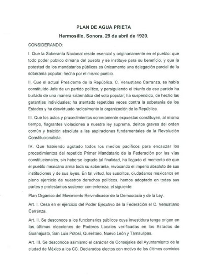 Plan de Agua Prieta PDF: Descarga y Usos Oficiales