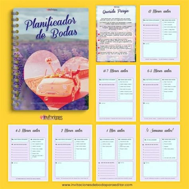 Plan de Boda PDF Completo: Descarga tu Propio Modelo
