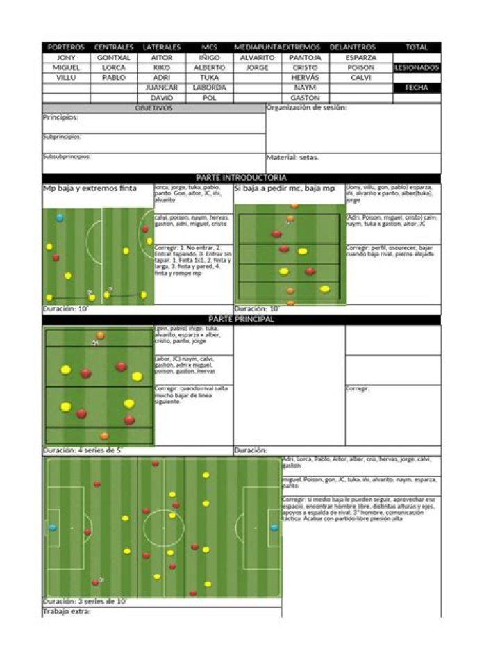 Plan de Entrenamiento de Fútbol PDF Completo para Mejorar Tu Juego