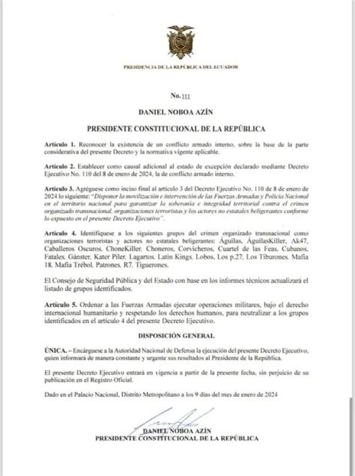 Plan de Gobierno Daniel Noboa 2025 PDF: Análisis y Propuesta