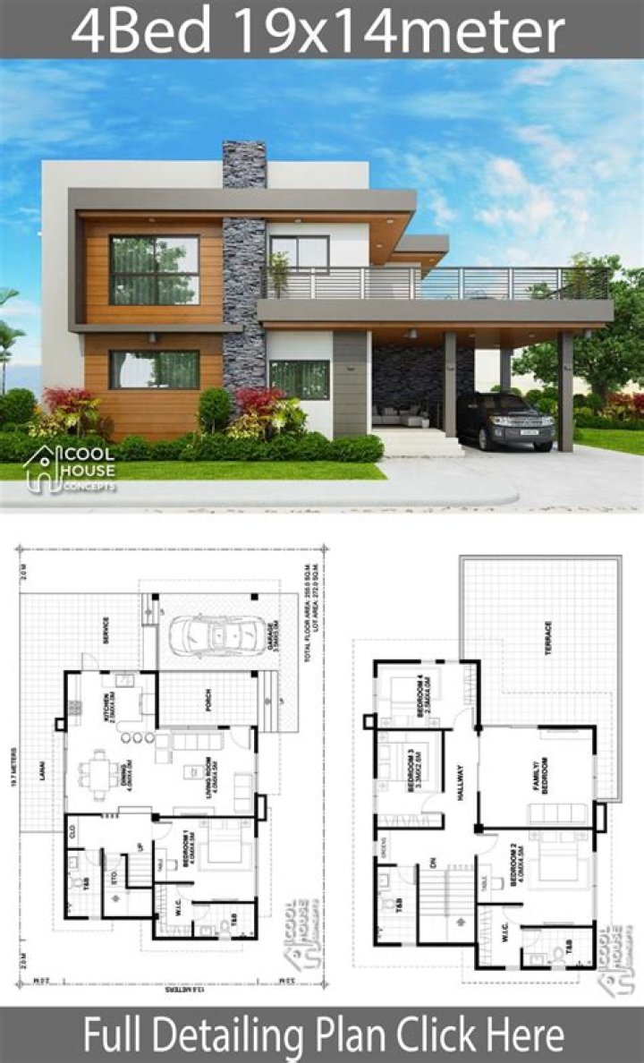 Plan de Maison Duplex PDF Gratuit - Téléchargez le Modèle Complet