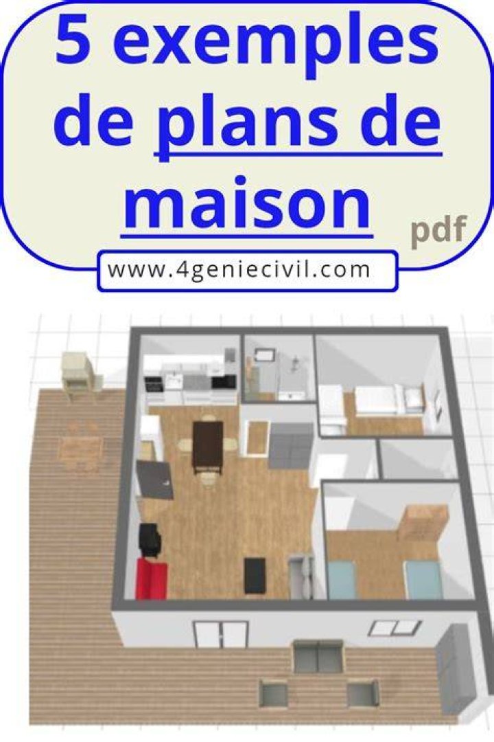 Plan de Maison PDF Gratuit : Téléchargez Votre Projet Architectural