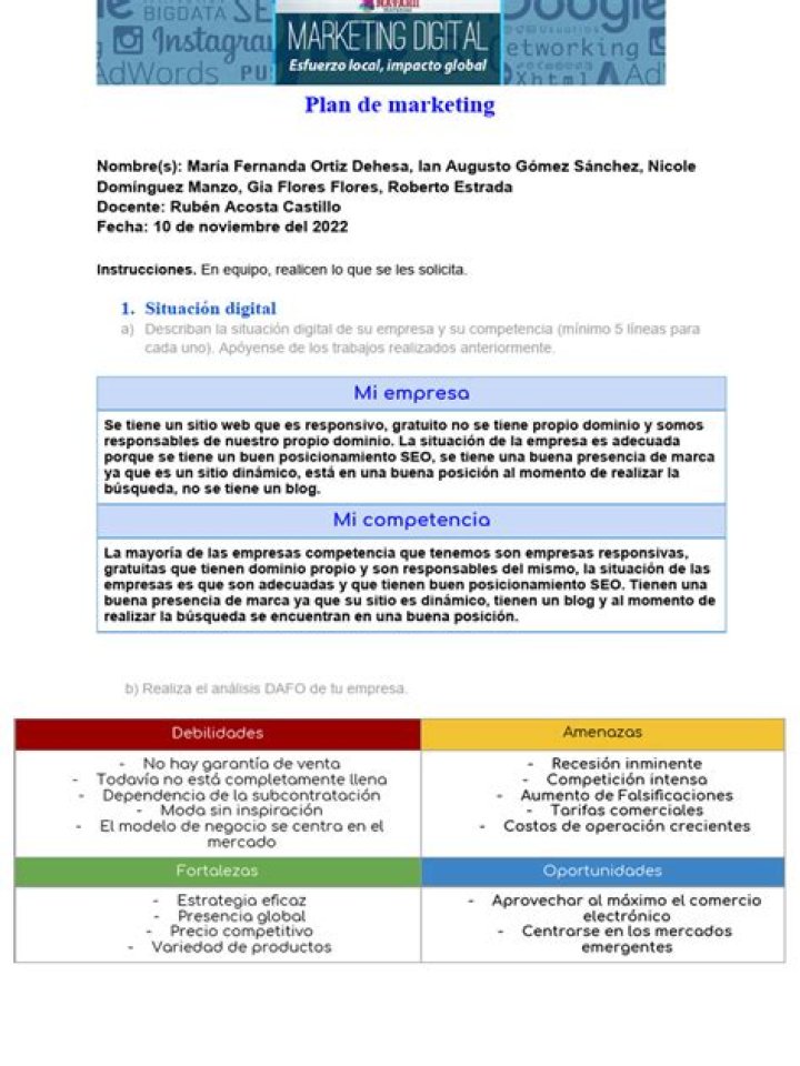 Plan de Mercadotecnia PDF: Guía Completa para Éxito en Tu Estrategia