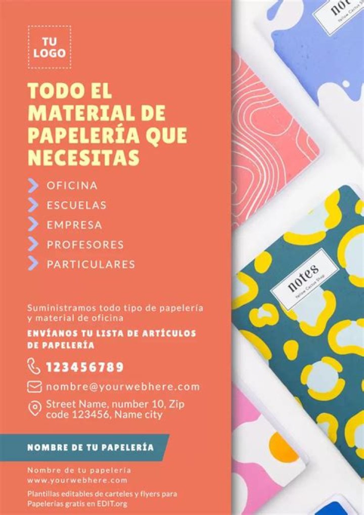 Plan de Negocio Papelería PDF Completo para Empezar Fácil