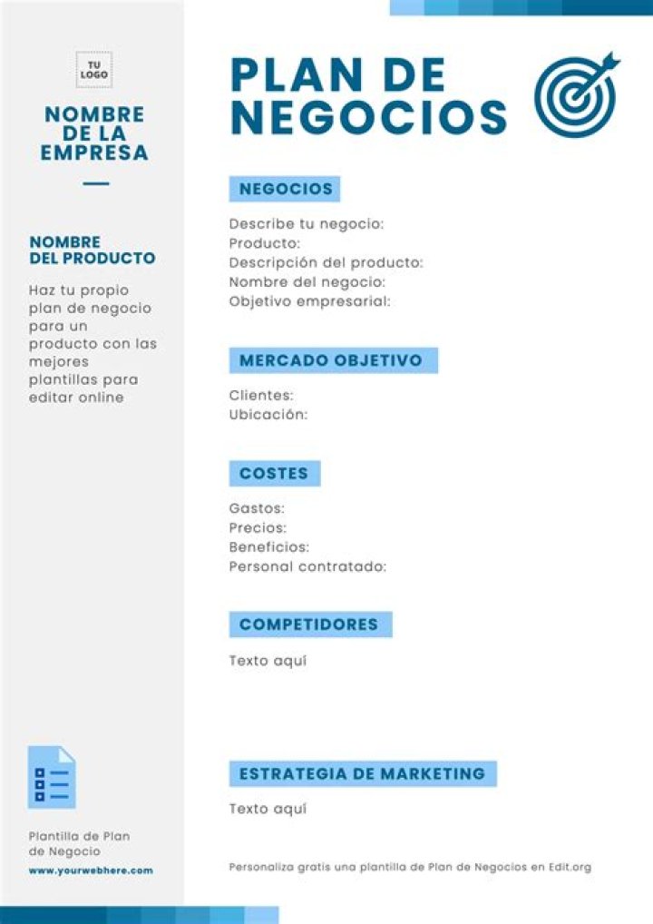 Plan de Negocios para Panadería PDF Listo para Descargar