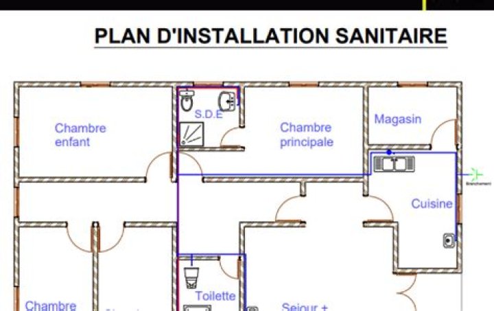 Plan de Plomberie PDF : Téléchargez votre projet complet