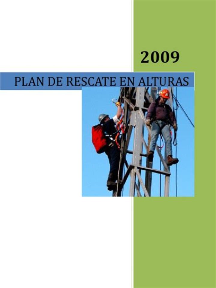 Plan de Rescate en Alturas PDF: Guía Completa para Seguridad