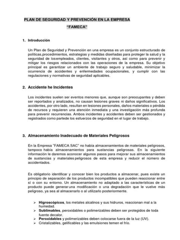 Plan de Seguridad Empresarial PDF: Cómo Proteger Tu Empresa